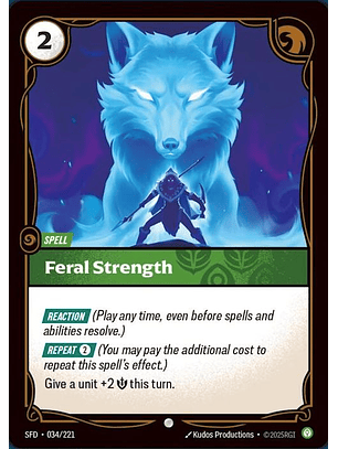 034/221 C Feral Strength