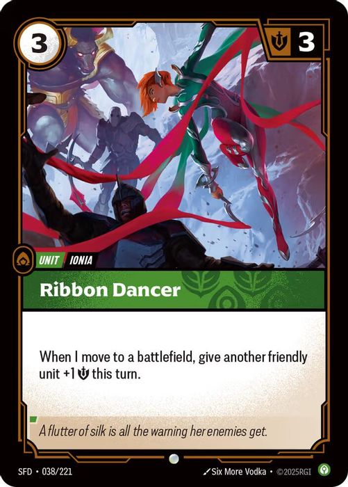 038/221 C Ribbon Dancer