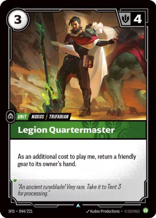 044/221 U Legion Quartermaster