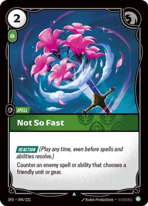 045/221 U Not So Fast