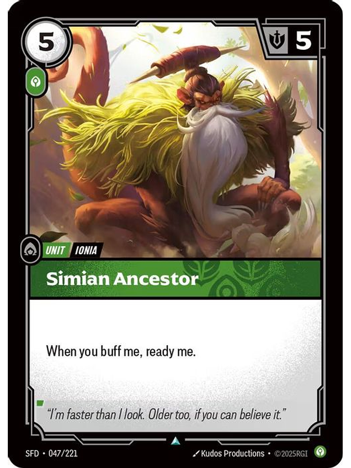047/221 U Simian Ancestor 1