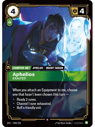 049/221 R Aphelios - Exalted