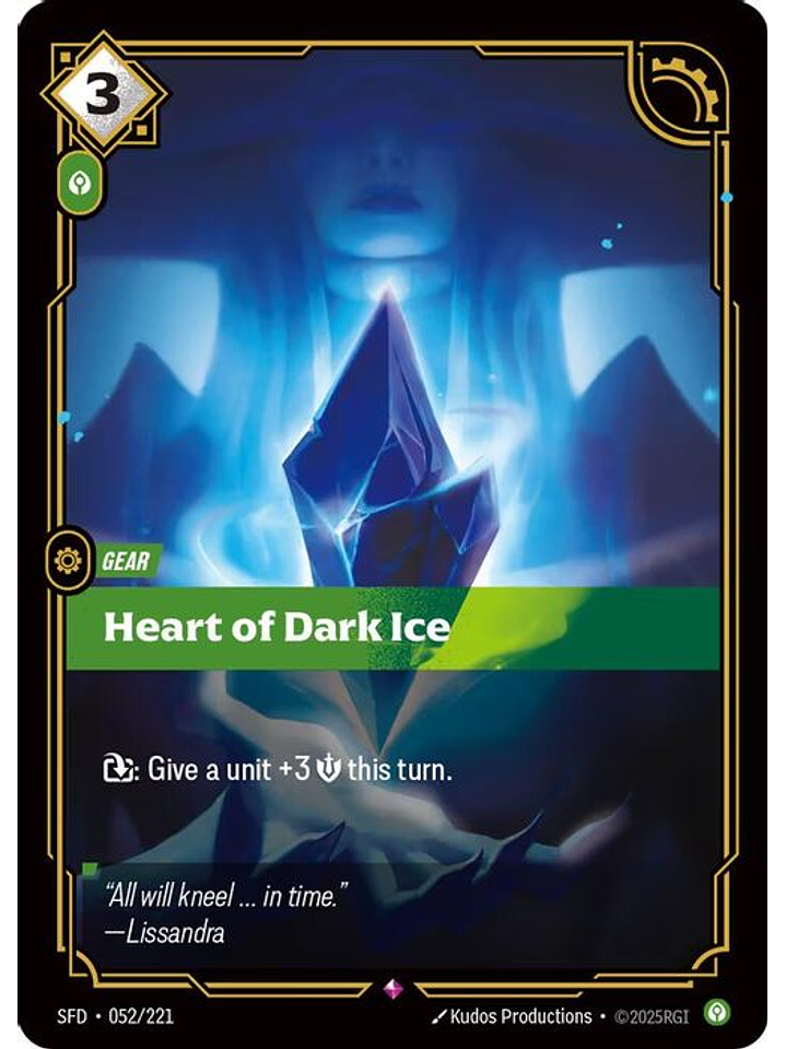 052/221 R Heart of Dark Ice 1