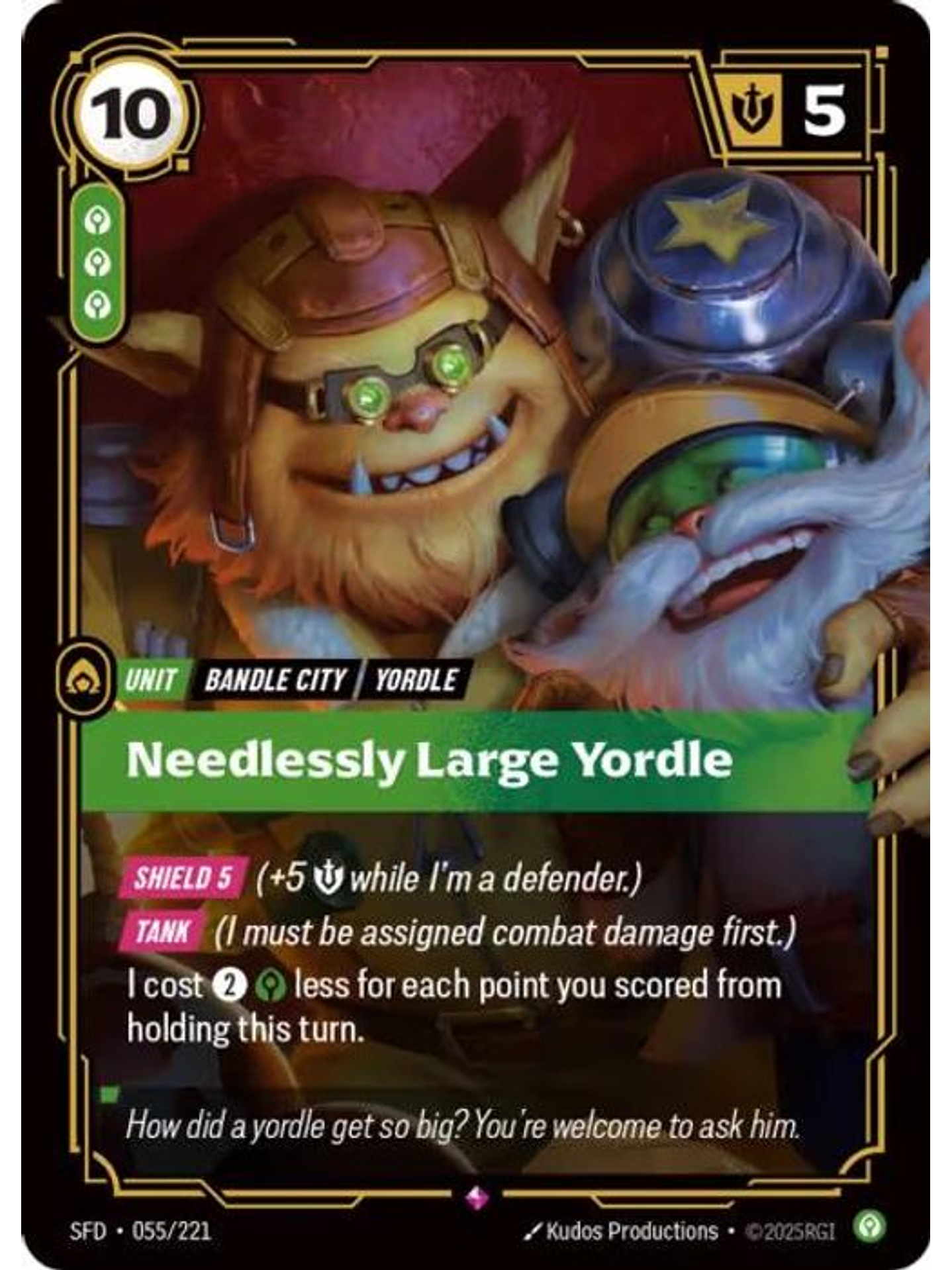 055/221 R Needlessly Large Yordle 1