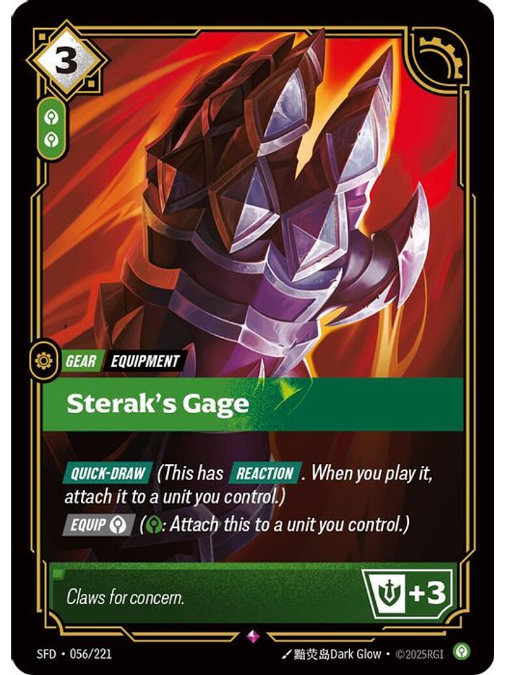 056/221 R Sterak's Gage 1