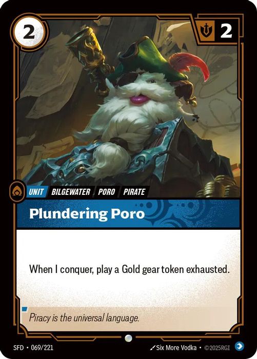 069/221 C Plundering Poro