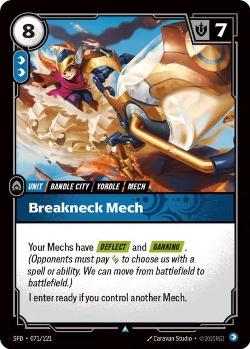 071/221 U Breakneck Mech