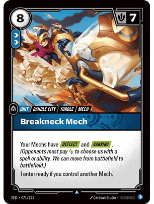 071/221 U Breakneck Mech