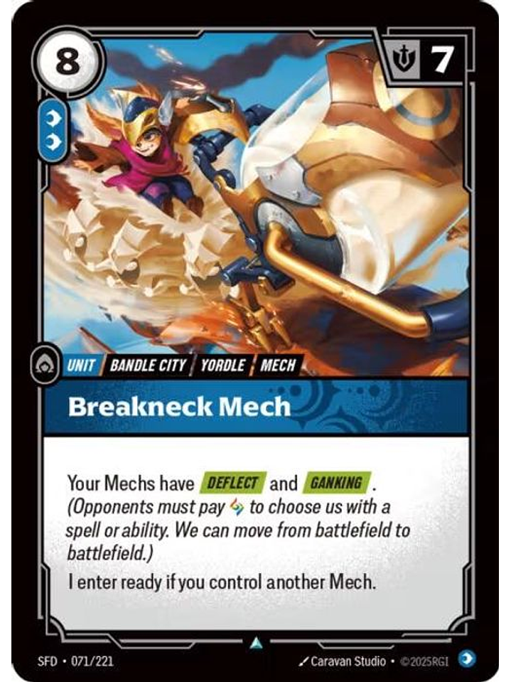 071/221 U Breakneck Mech 1