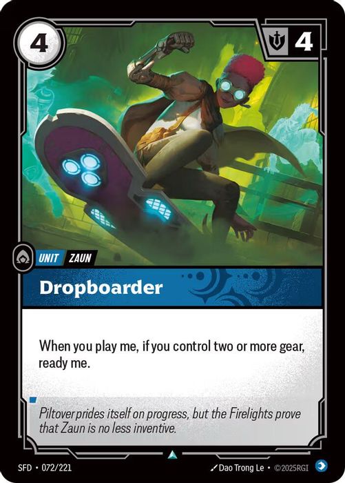 072/221 U Dropboarder