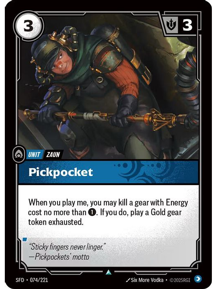 074/221 U Pickpocket 1