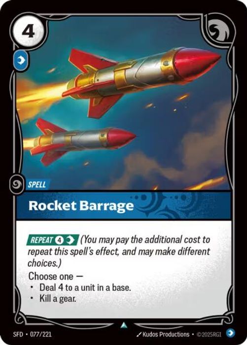 077/221 U Rocket Barrage