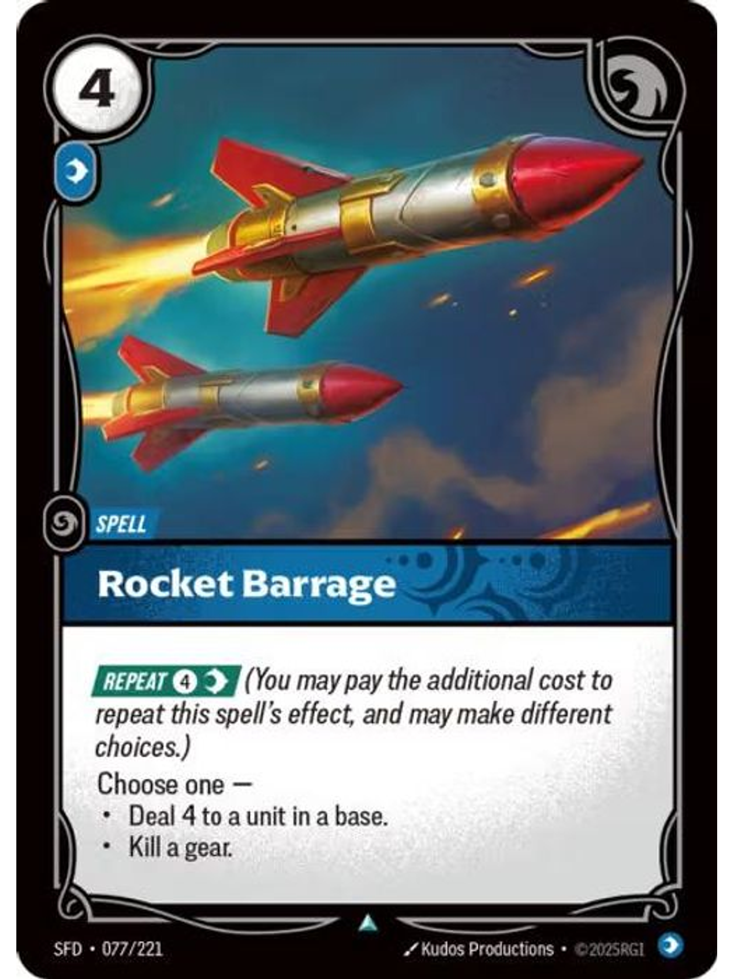 077/221 U Rocket Barrage 1