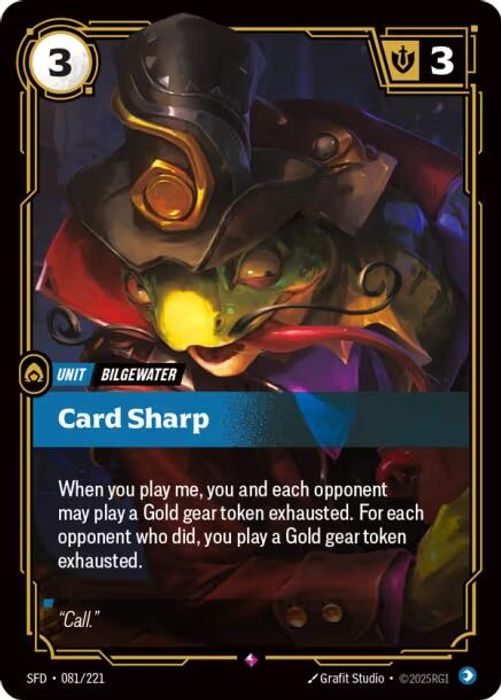 081/221 R Card Sharp