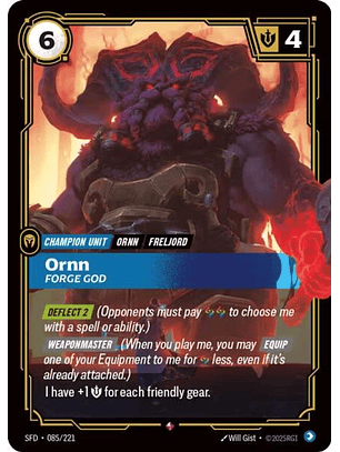 085/221 R Ornn - Forge God