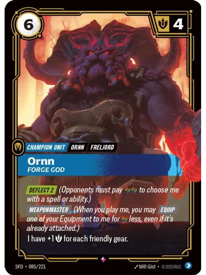 085/221 R Ornn - Forge God 1