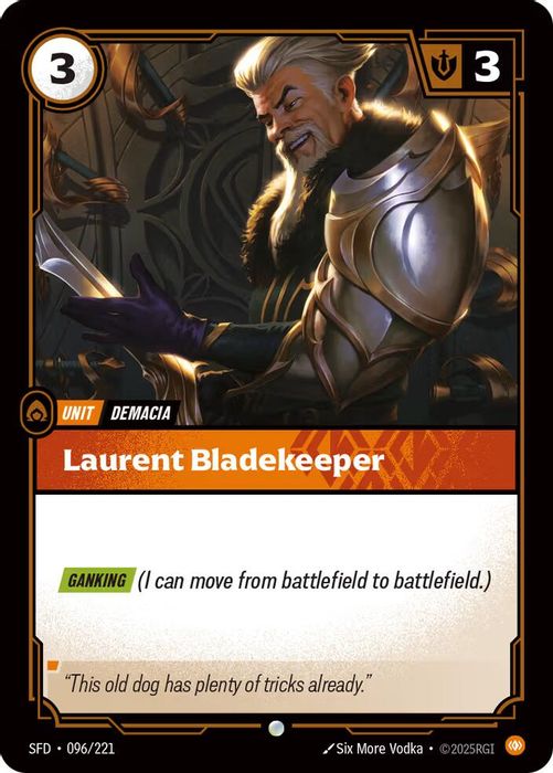 096/221 C Laurent Bladekeeper