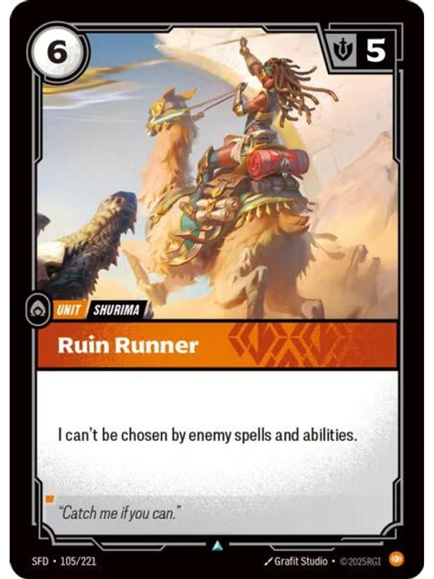105/221 U Ruin Runner 1