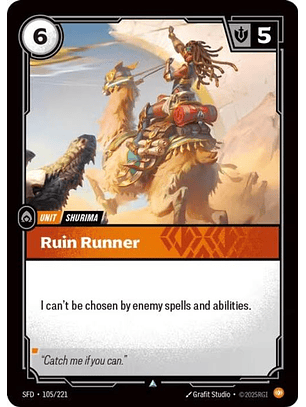105/221 U Ruin Runner