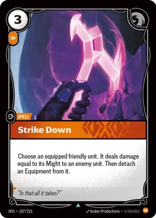 107/221 U Strike Down