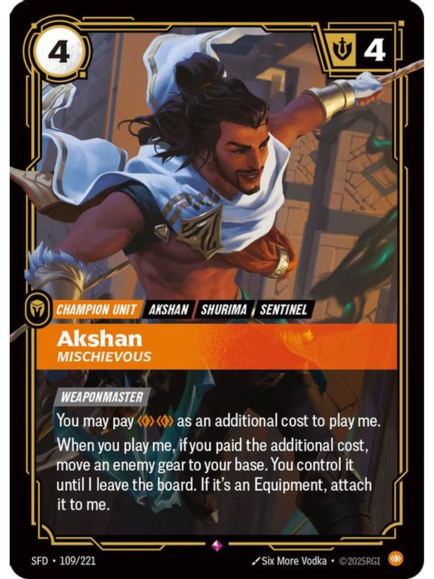 109/221 R Akshan - Mischievous 1