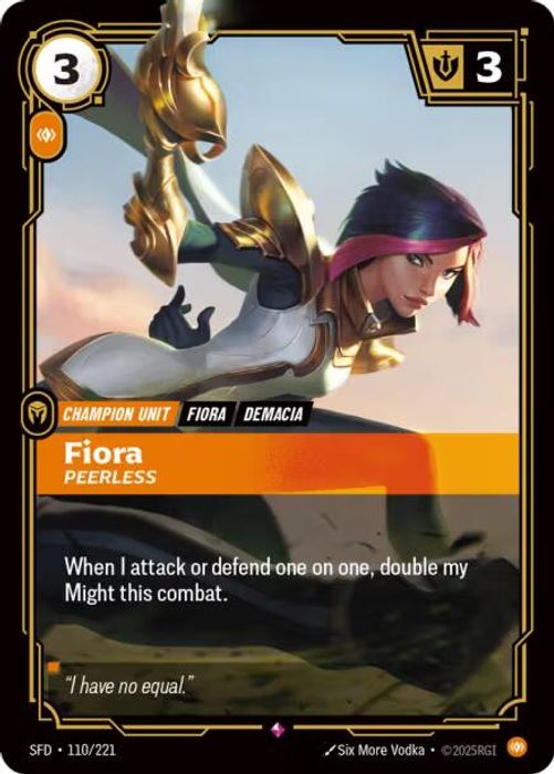 110/221 R Fiora - Peerless