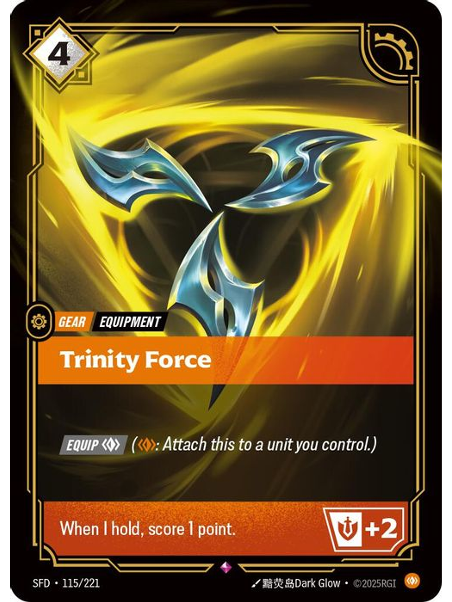 115/221 R Trinity Force 1