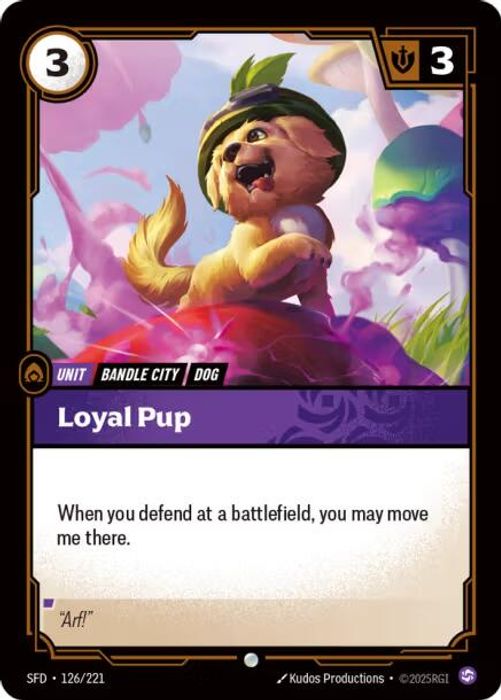 126/221 C Loyal Pup