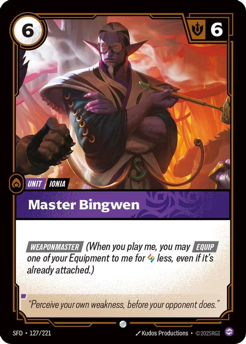 127/221 C Master Bingwen