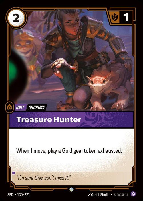 130/221 C Treasure Hunter