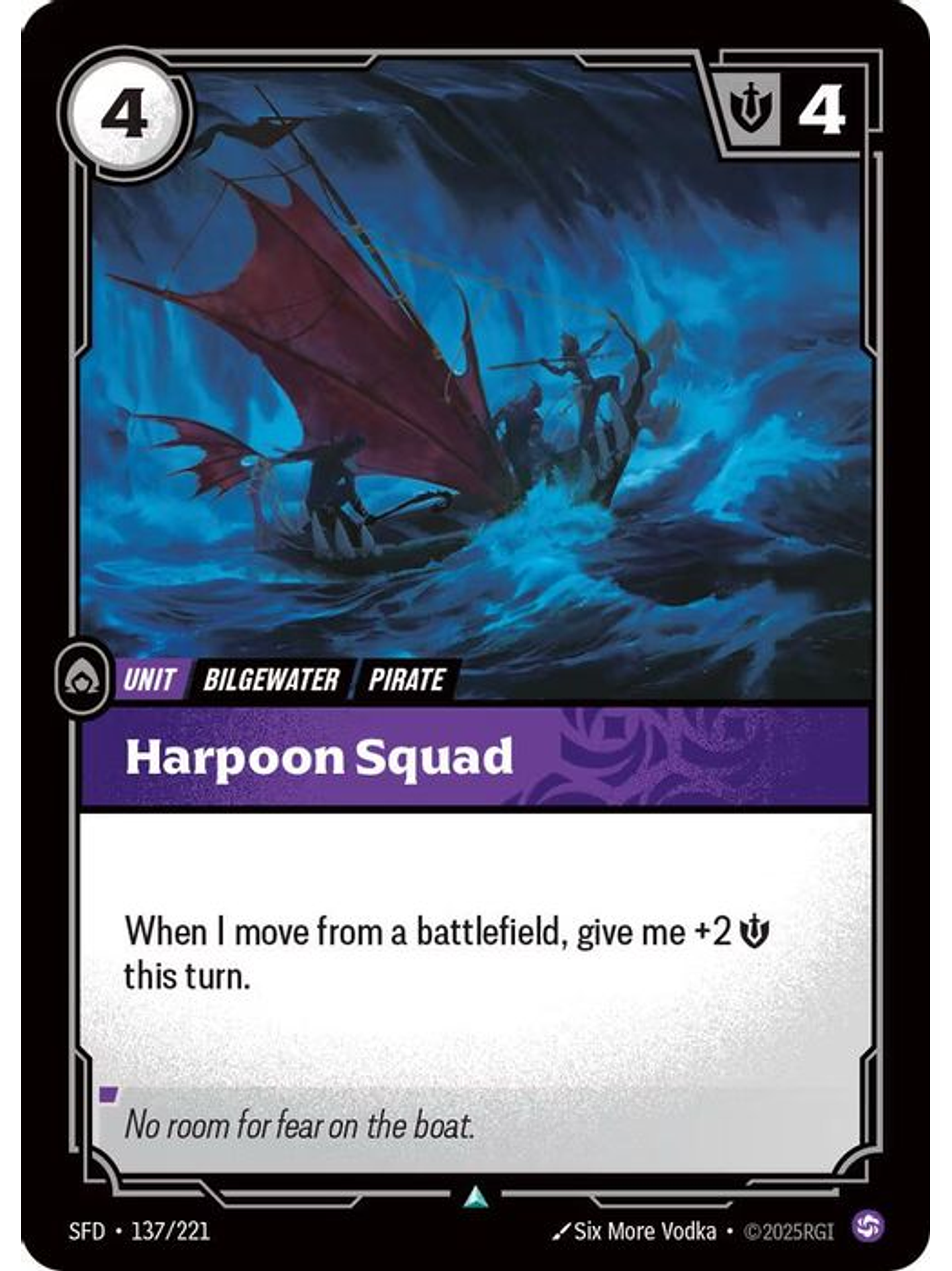 137/221 U Harpoon Squad 1