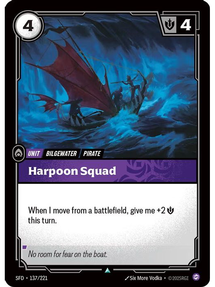 137/221 U Harpoon Squad 1