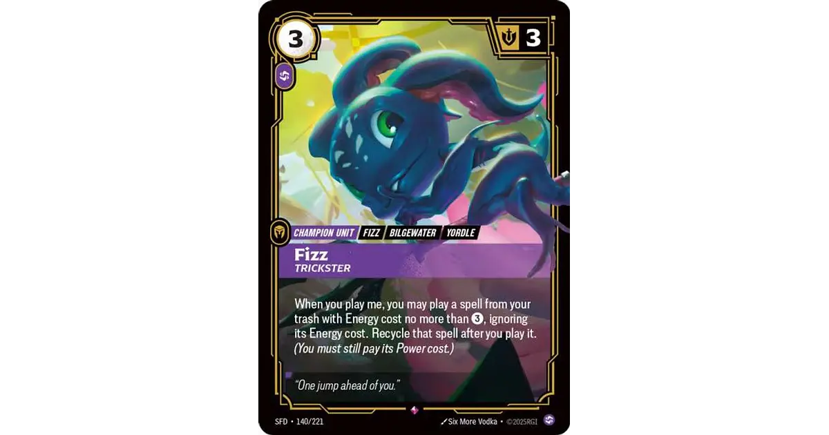 140/221 R Fizz - Trickster