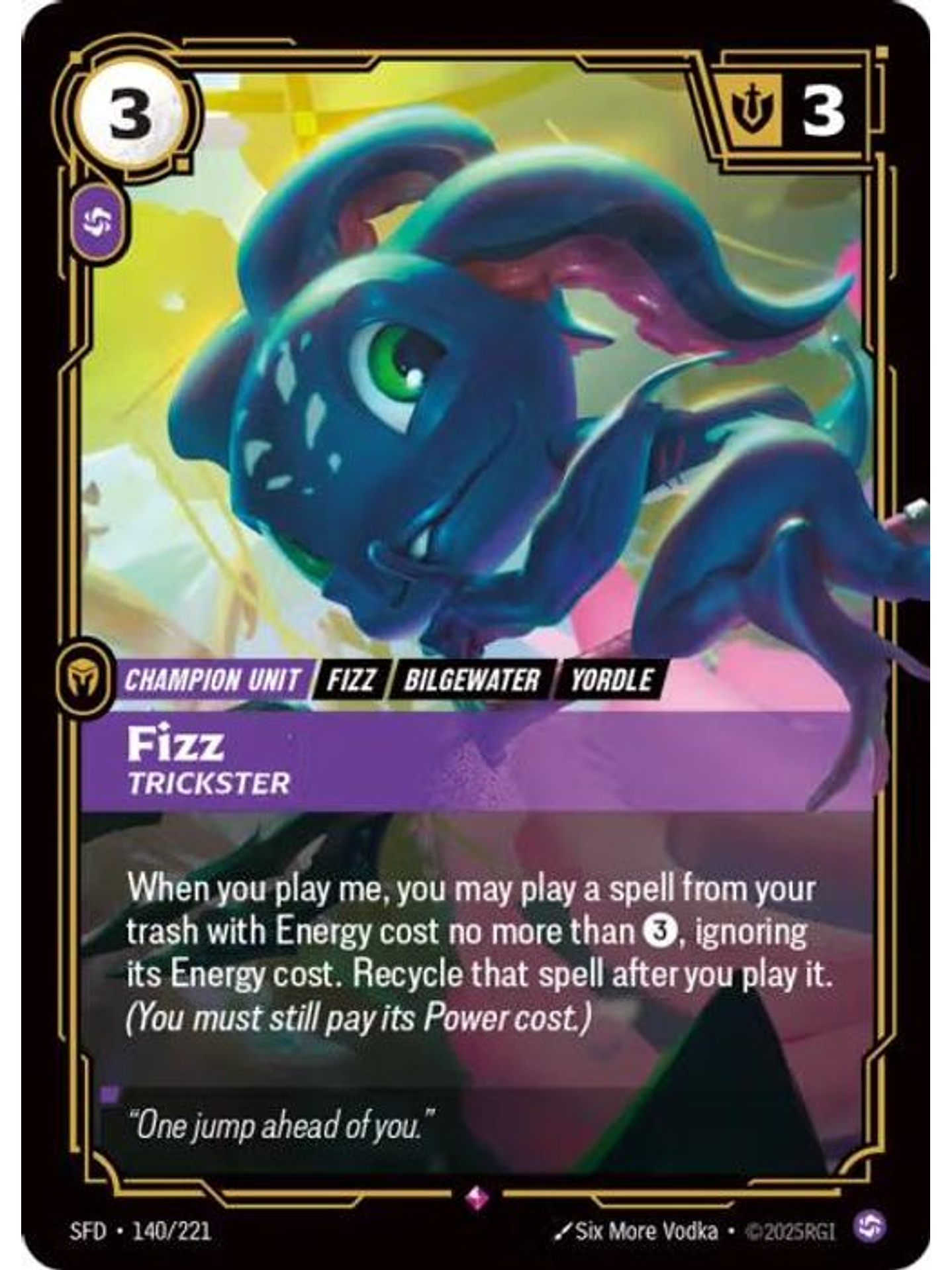 140/221 R Fizz - Trickster 1