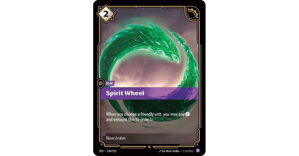 144/221 R Spirit Wheel