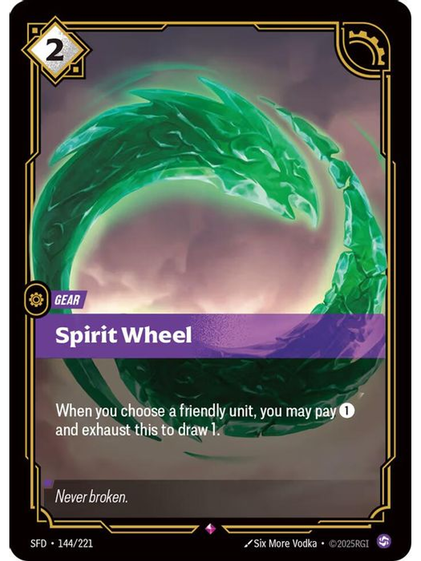 144/221 R Spirit Wheel 1