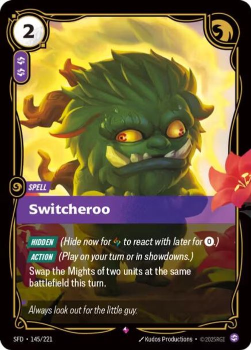 145/221 R Switcheroo