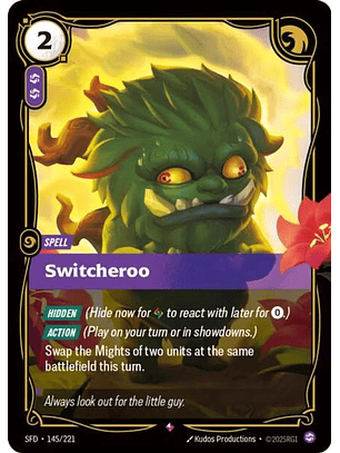 145/221 R Switcheroo