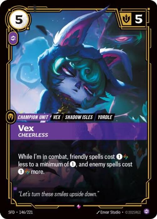 146/221 R Vex - Cheerless