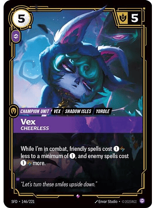 146/221 R Vex - Cheerless