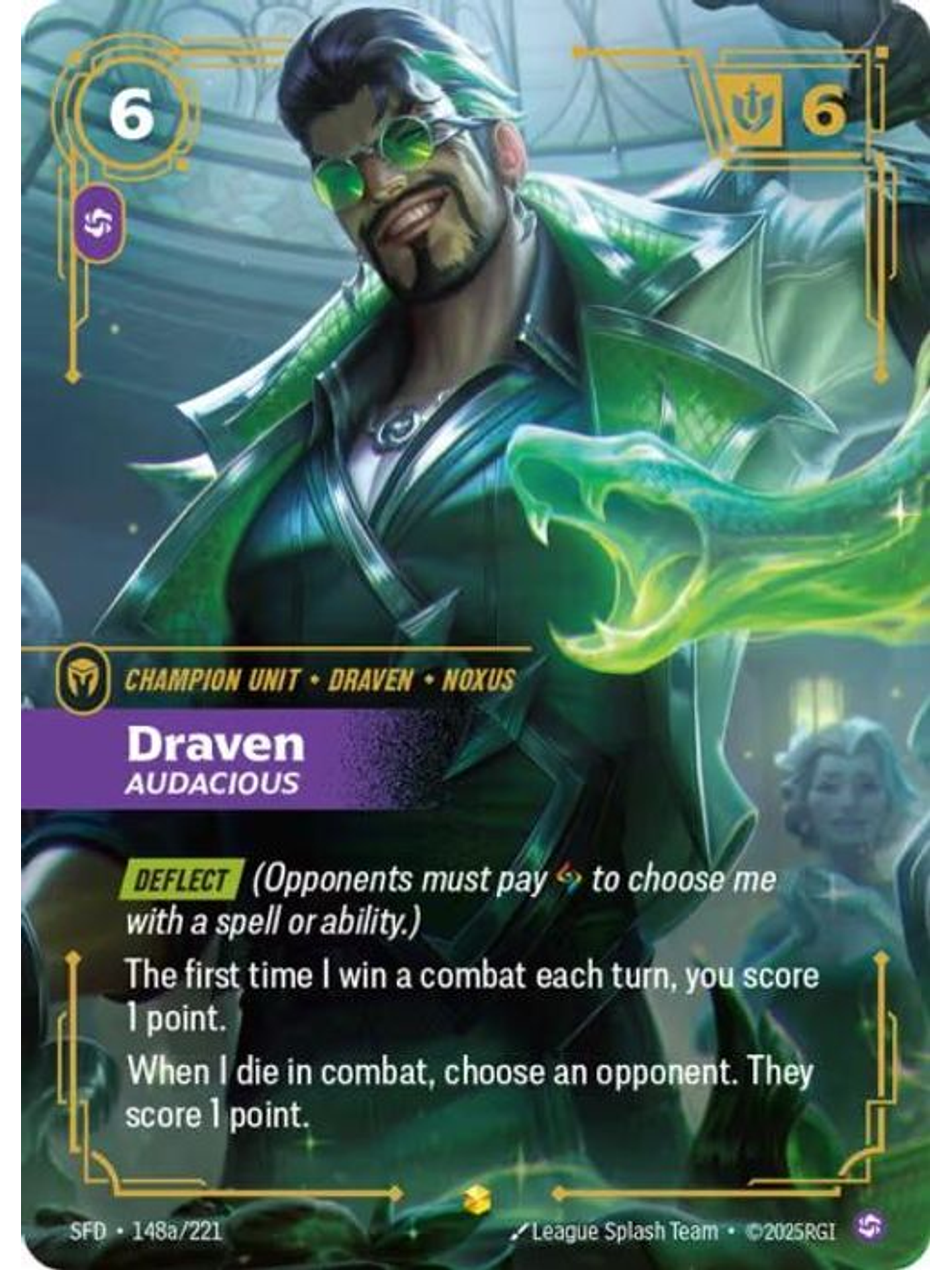 148a/221 (Alternate Art) Draven - Audacious 1