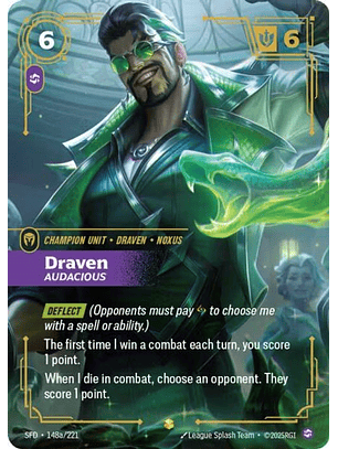 148a/221 (Alternate Art) Draven - Audacious