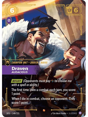 148/221 Epic Draven - Audacious