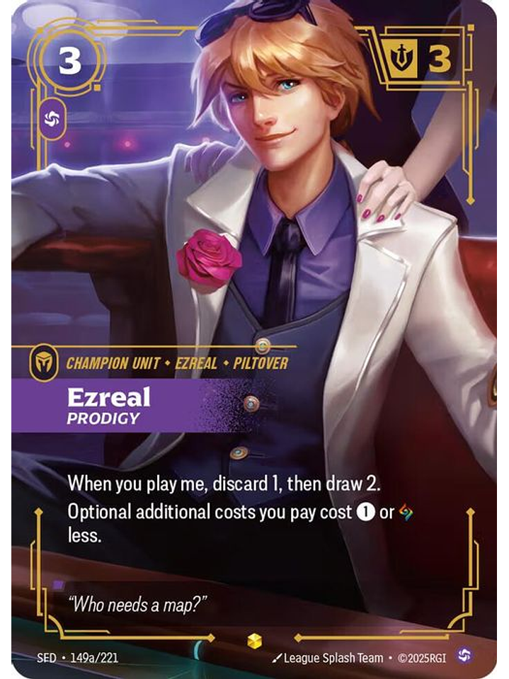 149a/221 (Alternate Art) Ezreal - Prodigy 1