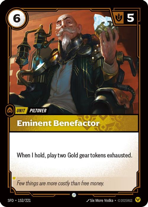 152/221 C Eminent Benefactor