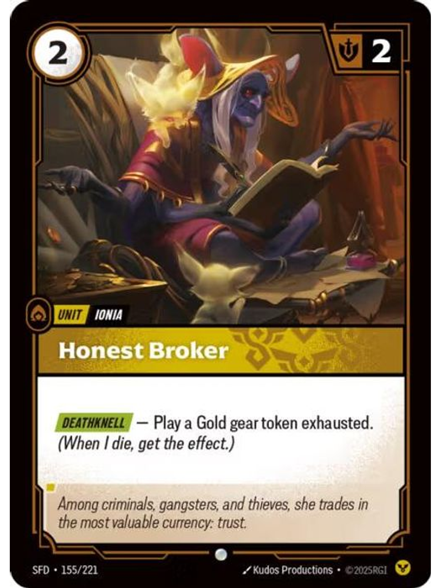 155/221 C Honest Broker 1