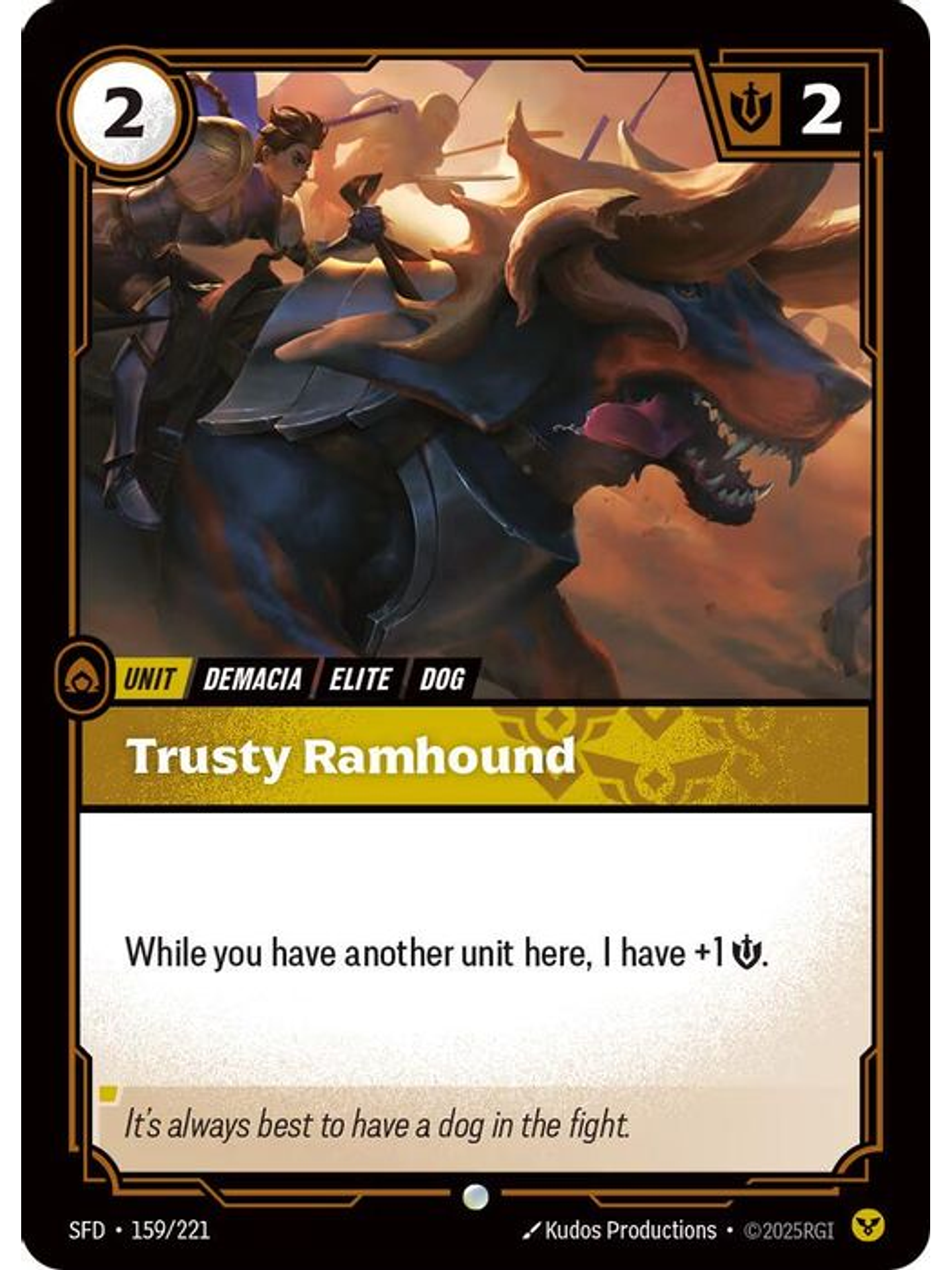 159/221 C Trusty Ramhound 1