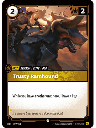 159/221 C Trusty Ramhound