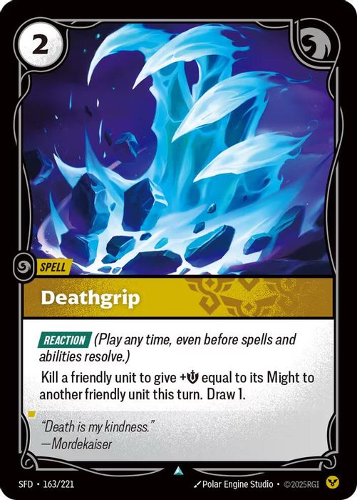 163/221 U Deathgrip