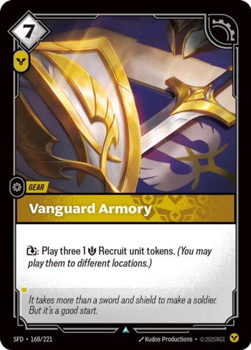 168/221 U Vanguard Armory